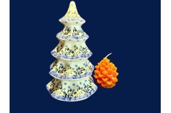 H1A Bunzlau Kerstboom 24,5 cm 1822 Kerst